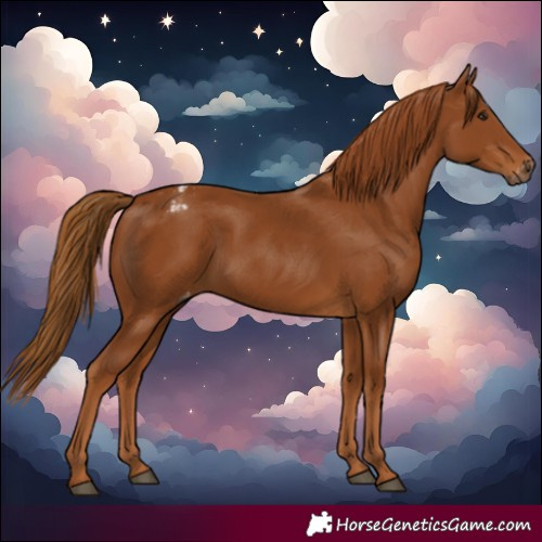 Horse Color:Gray Chestnut Varnish 