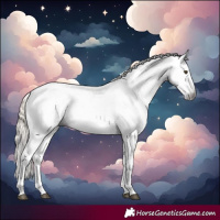 Horse Color:Gray Palomino Fewspot 