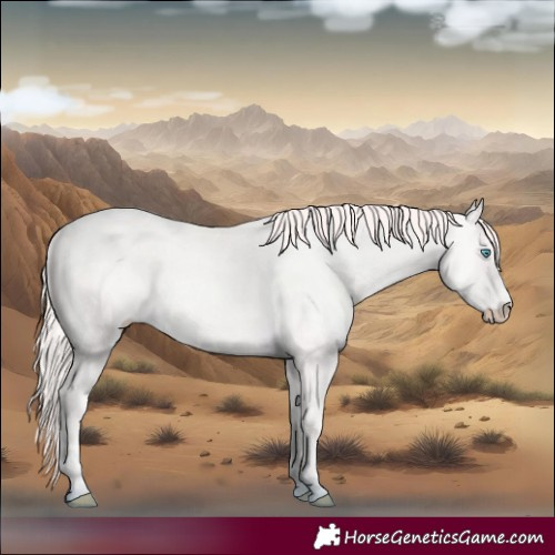 Horse Color:Perlino
