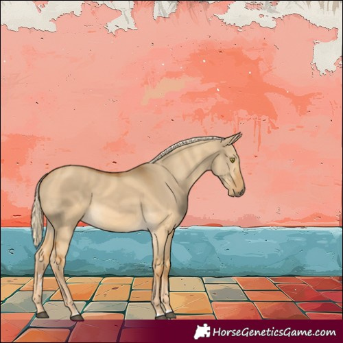 Horse Color:Palomino Dun 