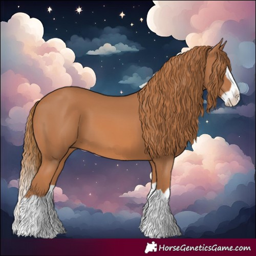 Horse Color:Chestnut Splash 