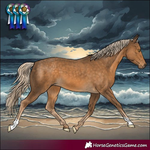 Horse Color:Chocolate Palomino