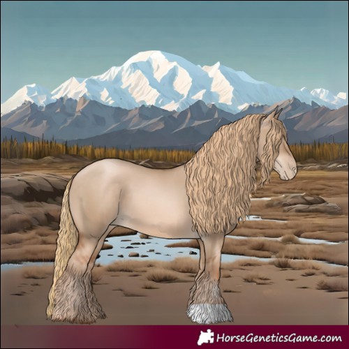 Horse Color:Liver Red Dun Pearl 