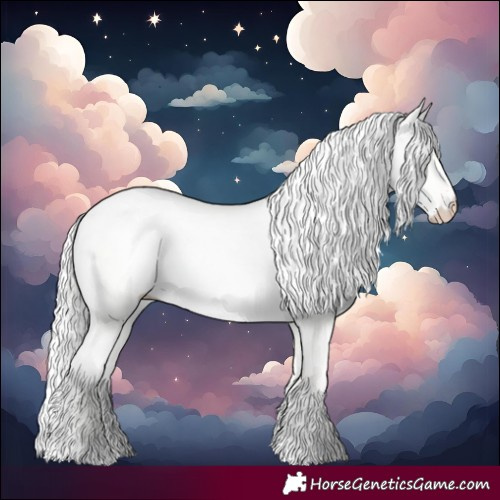 Horse Color:Cremello Dun 