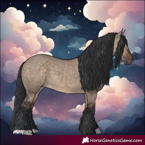 Horse Color:Brown Dun