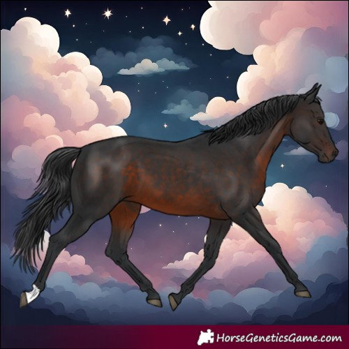 Horse Color:Brown 