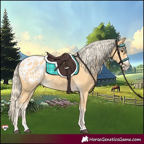 Horse Color:Palomino Splash Blanket and Palomino Splash Blanket