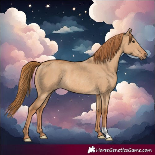 Horse Color:Red Dun Rabicano 