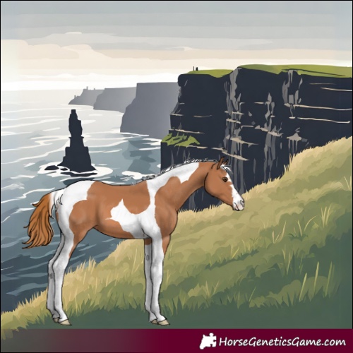 Horse Color:Chestnut Tobiano