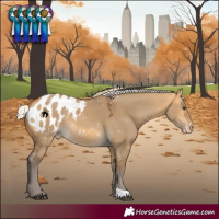 Horse Color:Silver Buckskin Dun Blanket