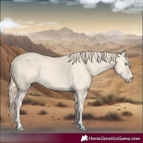 Horse Color:Perlino