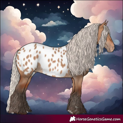 Horse Color:Silver Brown Dun Blanket