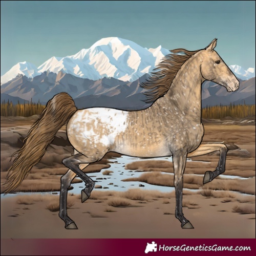 Horse Color:Buckskin Dun Blanket  and Buckskin Dun Blanket 