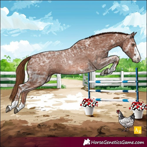 Horse Color:Chestnut Ice 