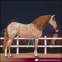 Horse Color:Chestnut Ice 