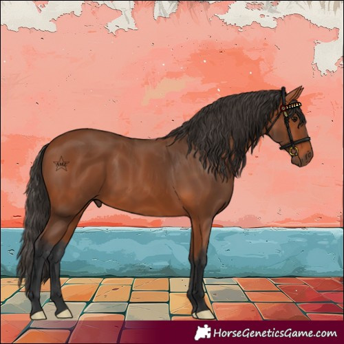 Horse Color:Bay 