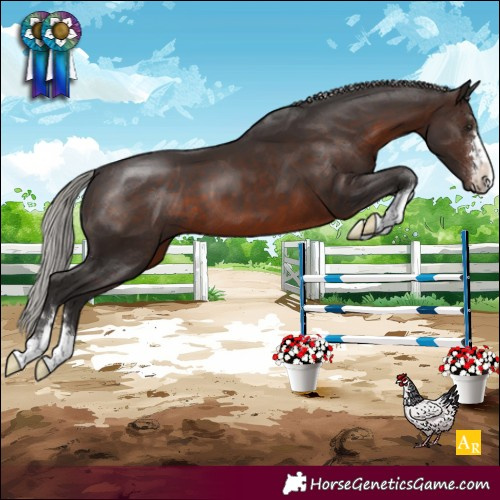 Horse Color:Silver Brown