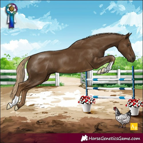 Horse Color:Chocolate Palomino