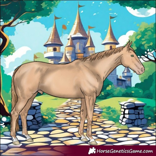 Horse Color:Gold Champagne 