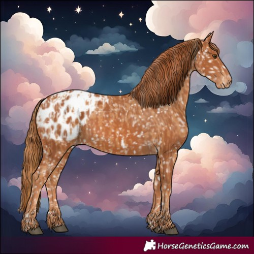Horse Color:Chestnut Blanket  and Chestnut Blanket 