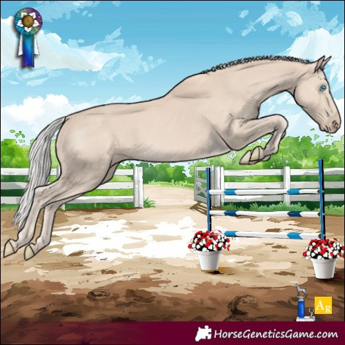 Horse Color:Silver Smoky Creme