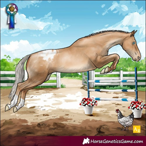 Horse Color:Gray Silver Classic Champagne Pearl Appaloosa