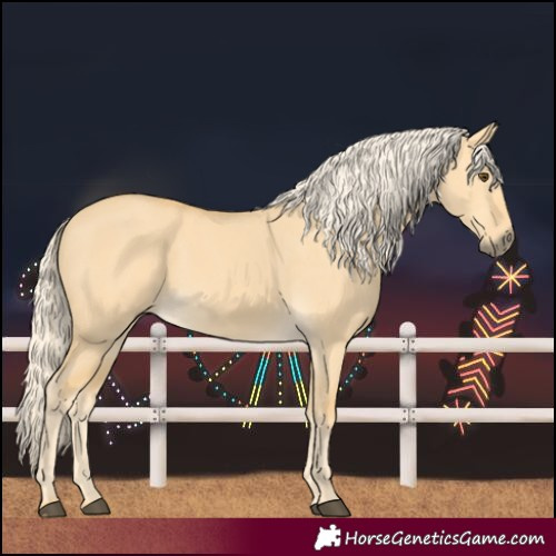 Horse Color:Palomino Dun 