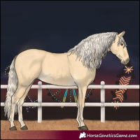 Horse Color:Palomino Dun 