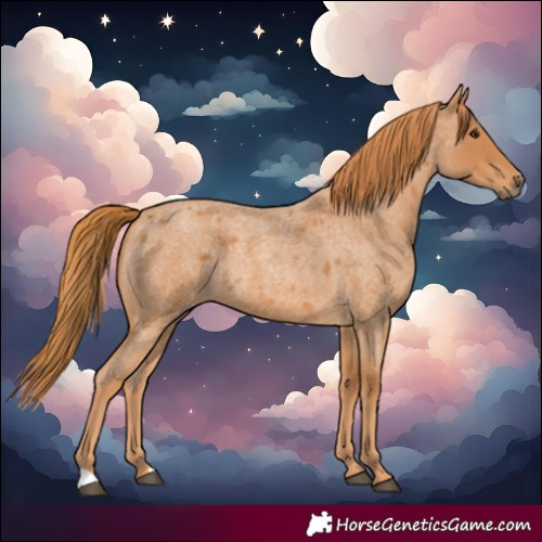 Horse Color:Red Roan 