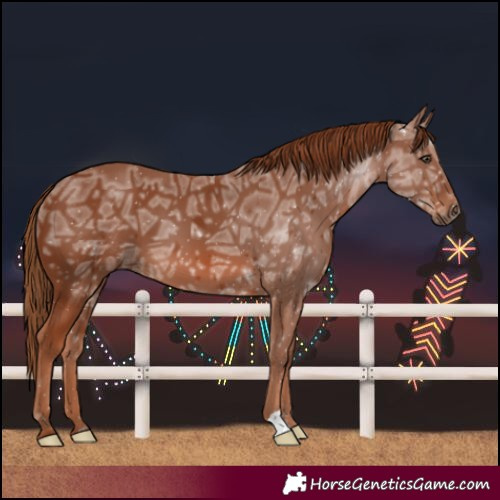 Horse Color:Chestnut Ice 