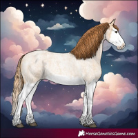 Horse Color:Red Dun Roan Splash Frame Rabicano