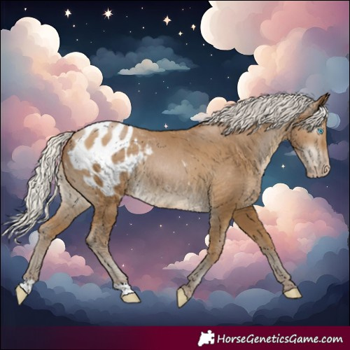 Horse Color:Gray Silver Smoky Black Pearl Blanket Rabicano