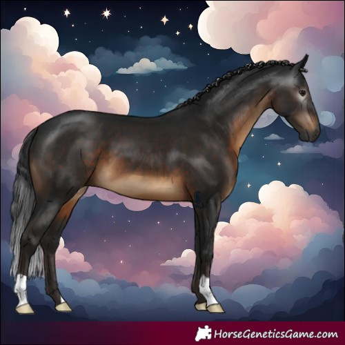 Horse Color:Gray Brown