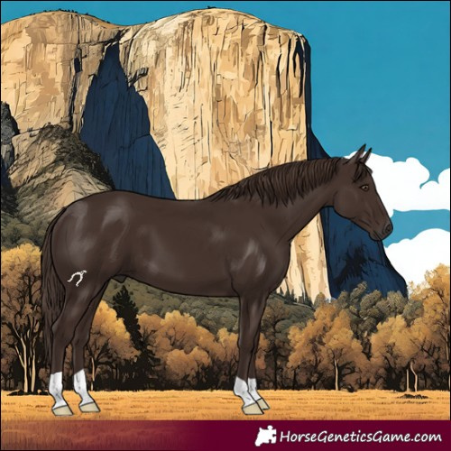 Horse Color:Liver Chestnut
