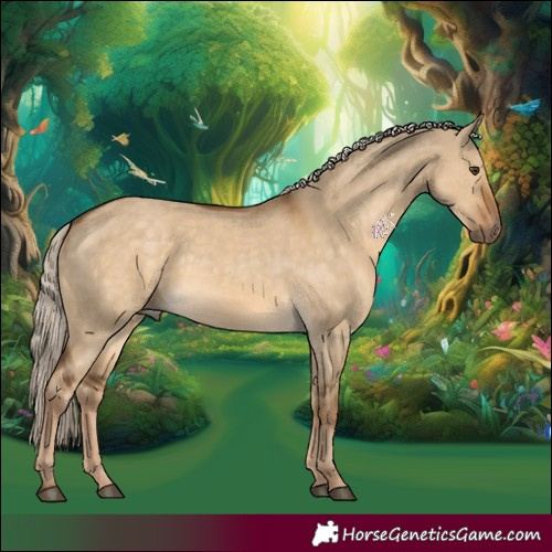 Horse Color:Chocolate Palomino Dun