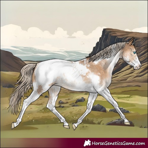 Horse Color:Chocolate Palomino Pearl Sabino Tobiano Appaloosa Rabicano