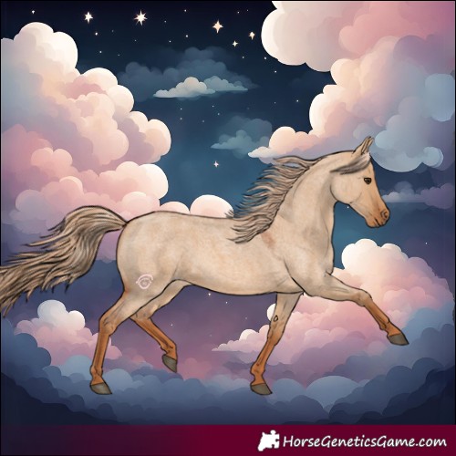 Horse Color:Red Dun Roan