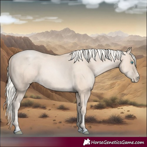 Horse Color:Gold Cream Champagne Pearl 