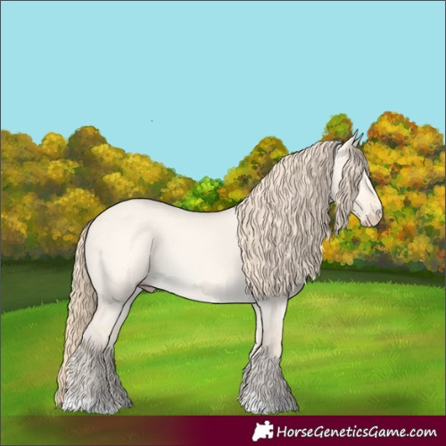 Horse Color:Perlino Dun 