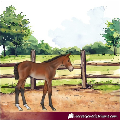 Horse Color:Bay 