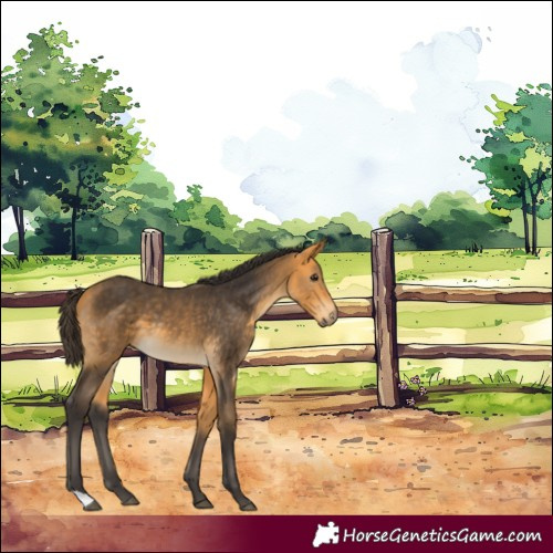 Horse Color:Buckskin 