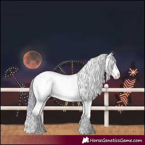 Horse Color:Watercolor Chocolate Blue Onyx Chinchilla Ice Mushroom Sabino Splash 