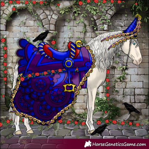 Horse Color:Cremello 