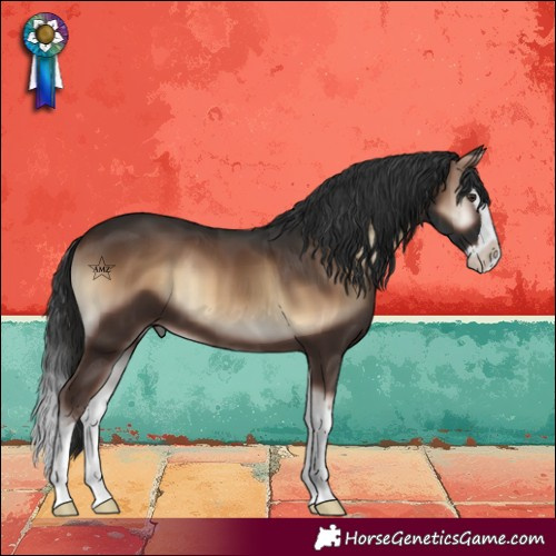 Horse Color:Liver Red Onyx Splash 