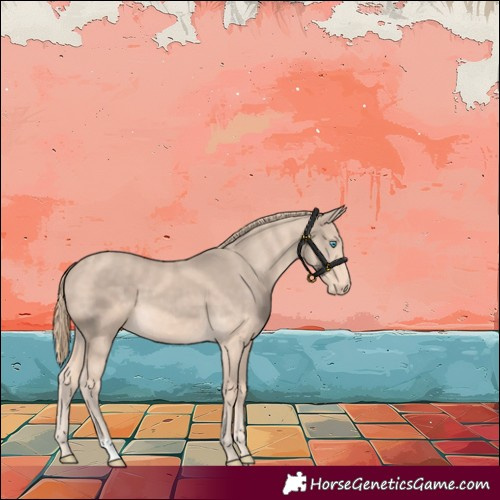 Horse Color:Perlino
