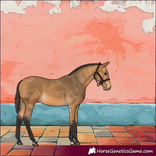 Horse Color:Buckskin 