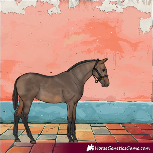 Horse Color:Bay Dun 