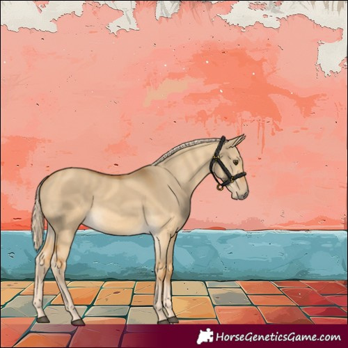 Horse Color:Palomino Dun 