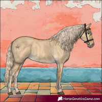 Horse Color:Palomino Dun 