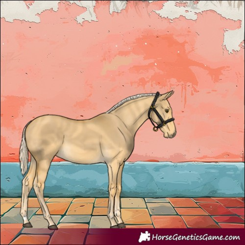 Horse Color:Palomino Dun 